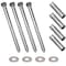 Electriduct 8in x1/2in Lag Bolt w/ Lag Shield Anchor & Washer, Mounting Hardware for Concrete, 4PK SB-ED-LAGBOLT-8X05-SET-4PK - alternate 1